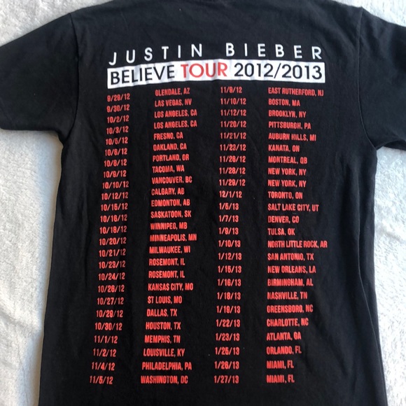 My World 2.0 & 2 JB Tees - Picture 5 of 10